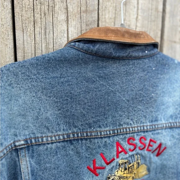 Vintage Canada Sportswear Denim Jacket – Distressed vibes Sz M - Picture 14 of 14